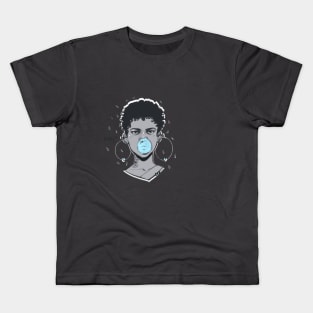 Bubble Gum Girl Kids T-Shirt